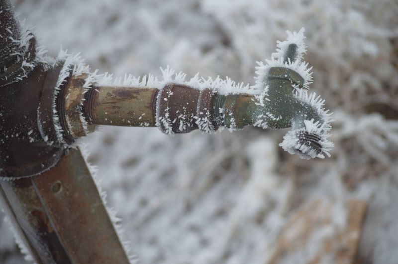 Frozen Pipe Repair detail